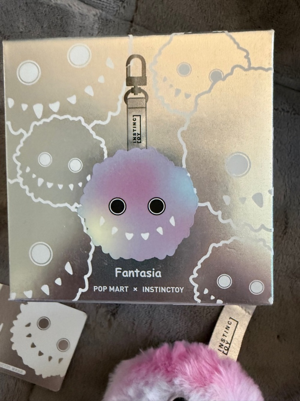 ”Monster Fluffy “ Fantasia” ombré pink/ purple - Pop Mart x Instinctoy